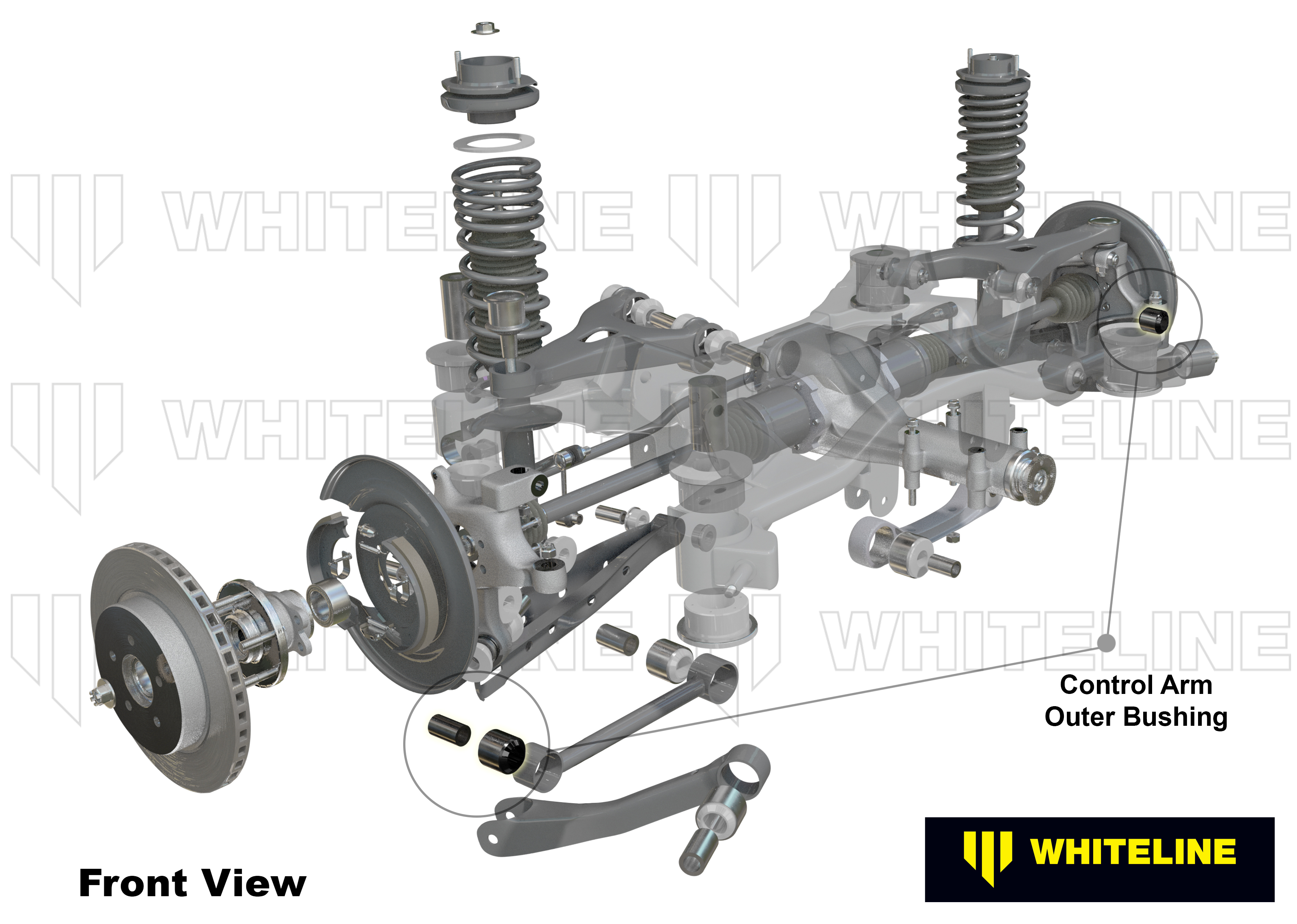 Control Arm Bushing - Lower Front Outer