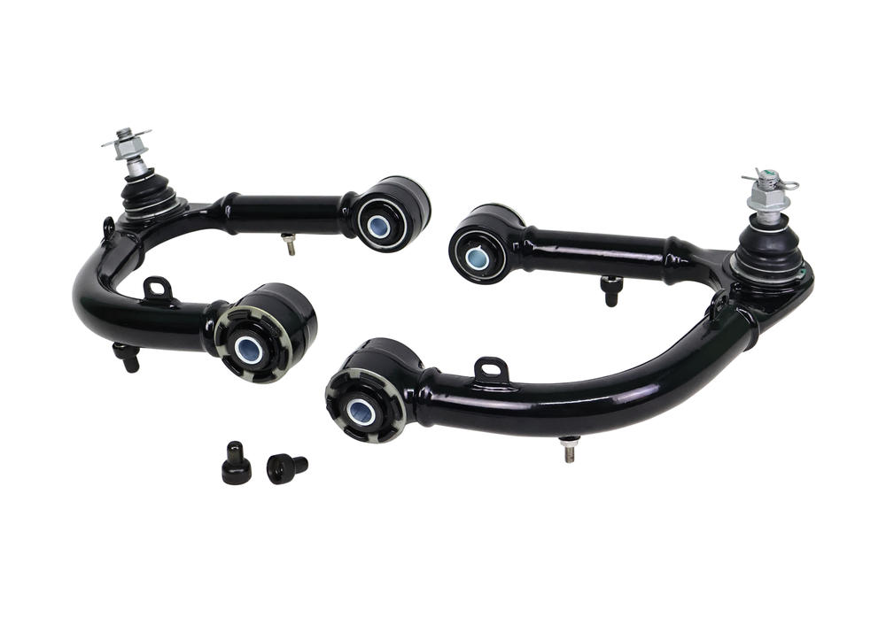 Offset Upper Control Arms for Correct Caster, Camber & Improved Clearance