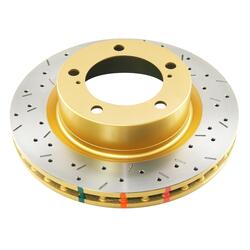 Go to 4000 XS Cross-Drilled, Slotted KP Brake Disc to suit Toyota LandCruiser 200 2008-on R