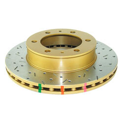 Go to 4000 XS Cross-Drilled, Slotted KP Brake Disc to suit Toyota Hilux 4X4 2004-on F
