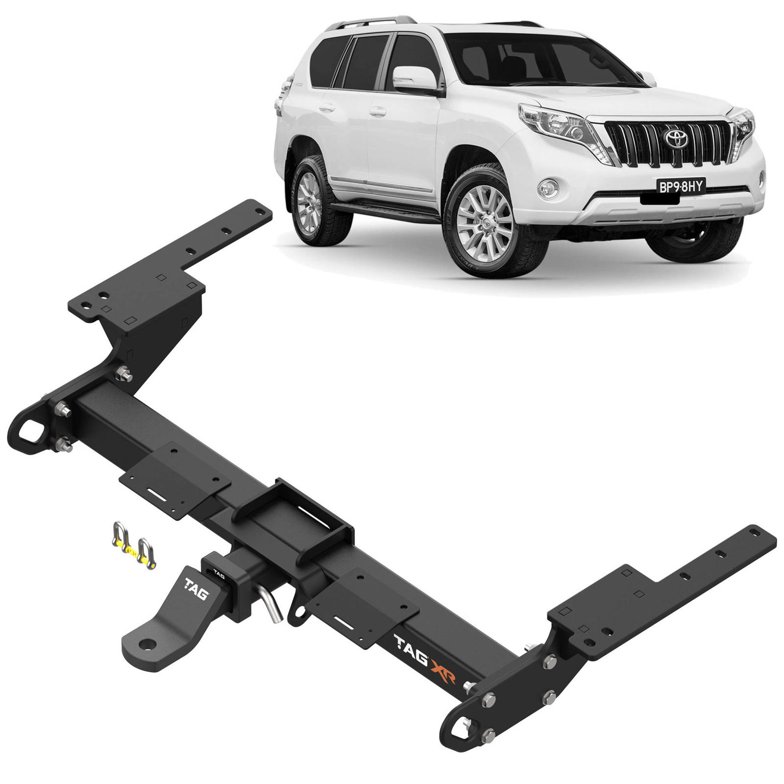 TAG 4x4 Recovery Towbar to suit Toyota Prado (08/2009 - on)