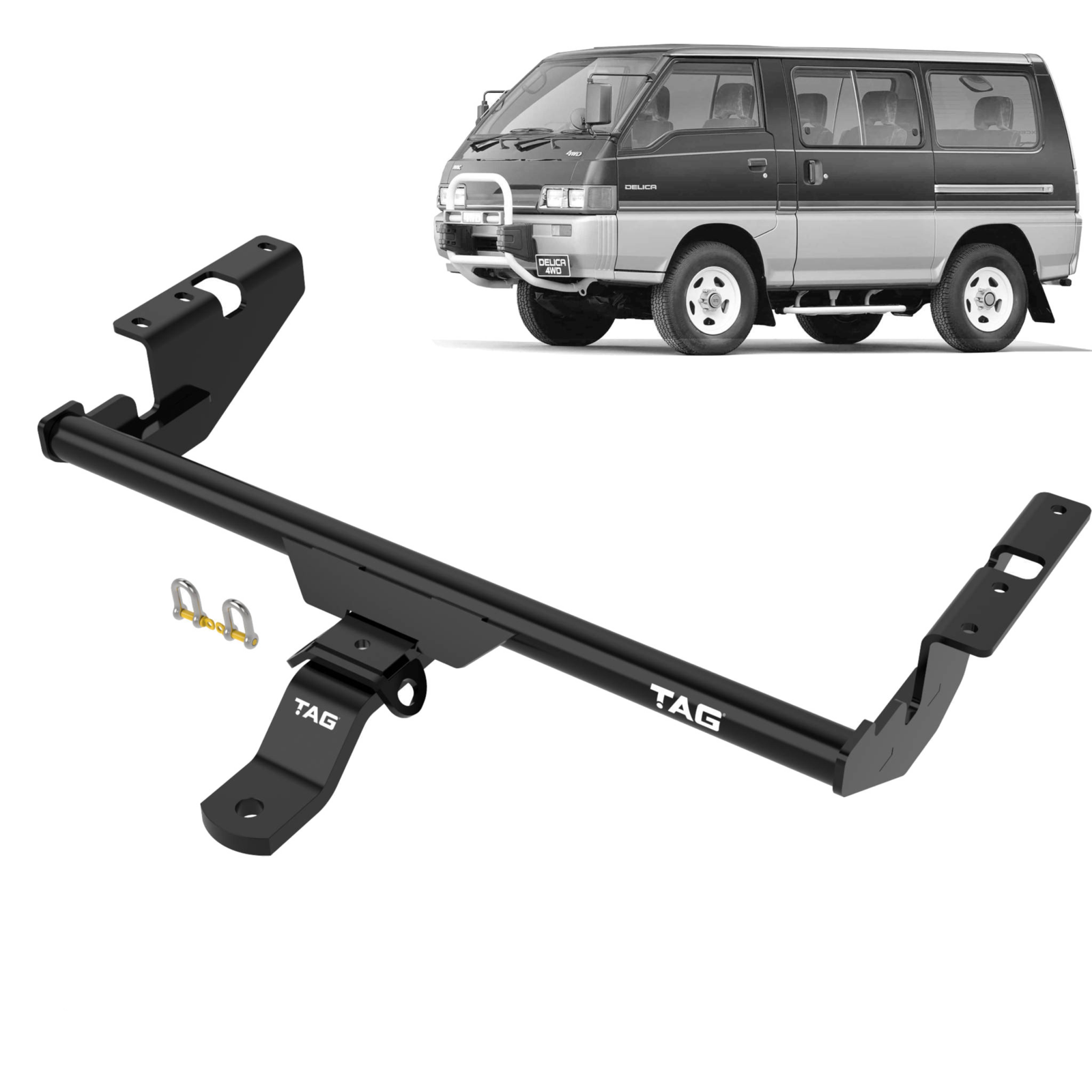 TAG Standard Duty Towbar to suit Mitsubishi Delica (01/1986 - 1994)