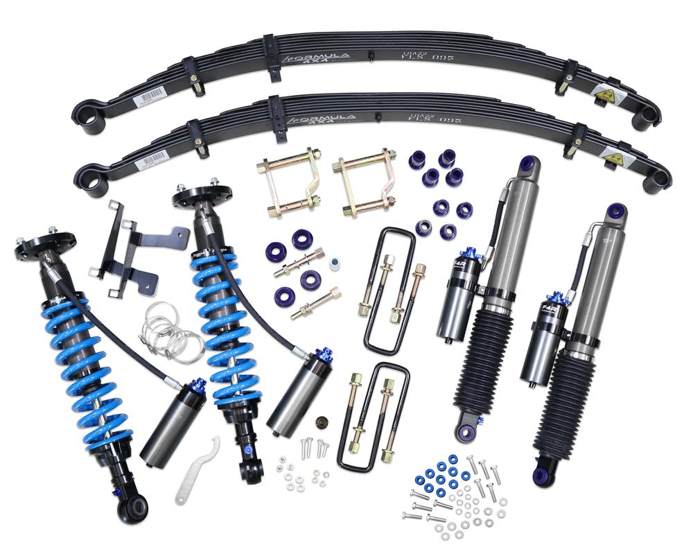 2 Inch to 3 Inch Adjustable Formula 4x4 Lift Kit to suit Toyota Hilux KUN26, GGN25 2005-2015 & Foton Tunland P201 2012-2024