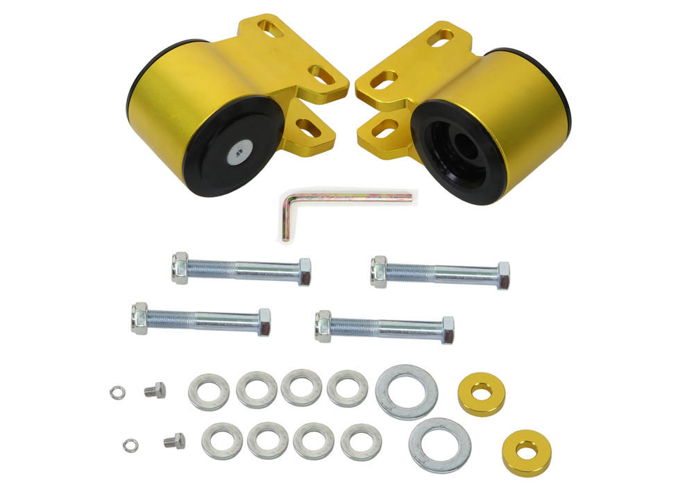 Front Lower Inner Rear Bushings Offset Caster Kit to Suit Ford Focus, Mazda3 and Volvo C30, S40