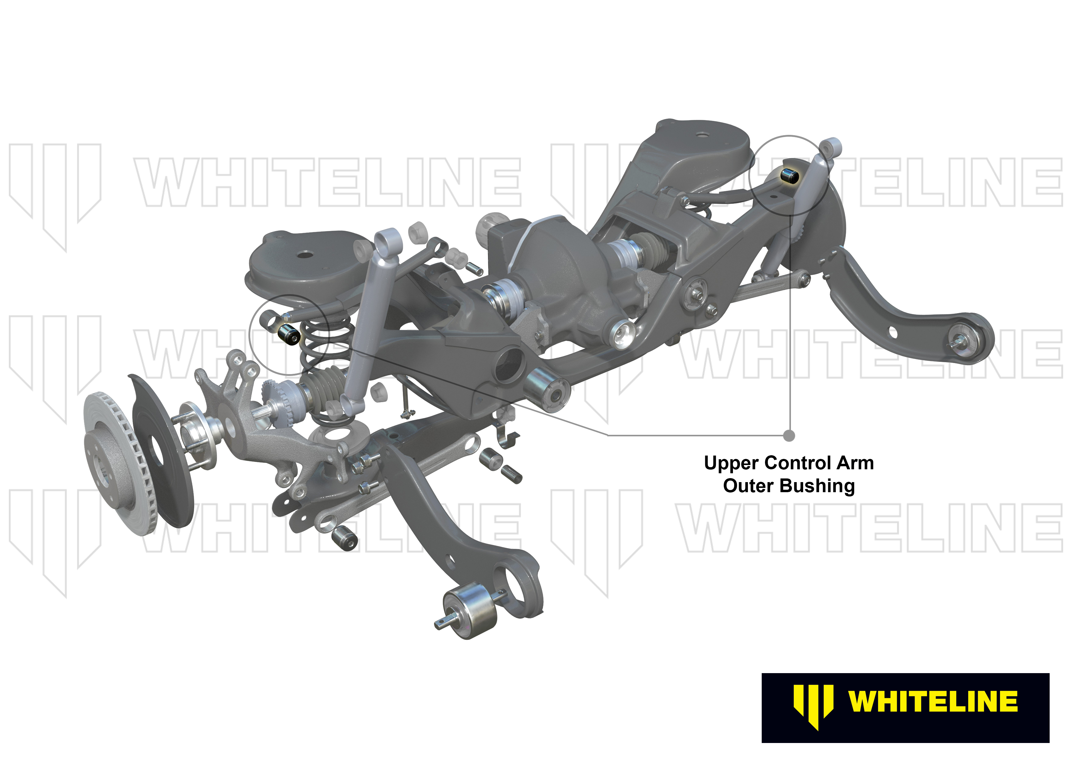Control Arm Bushing - Upper Outer