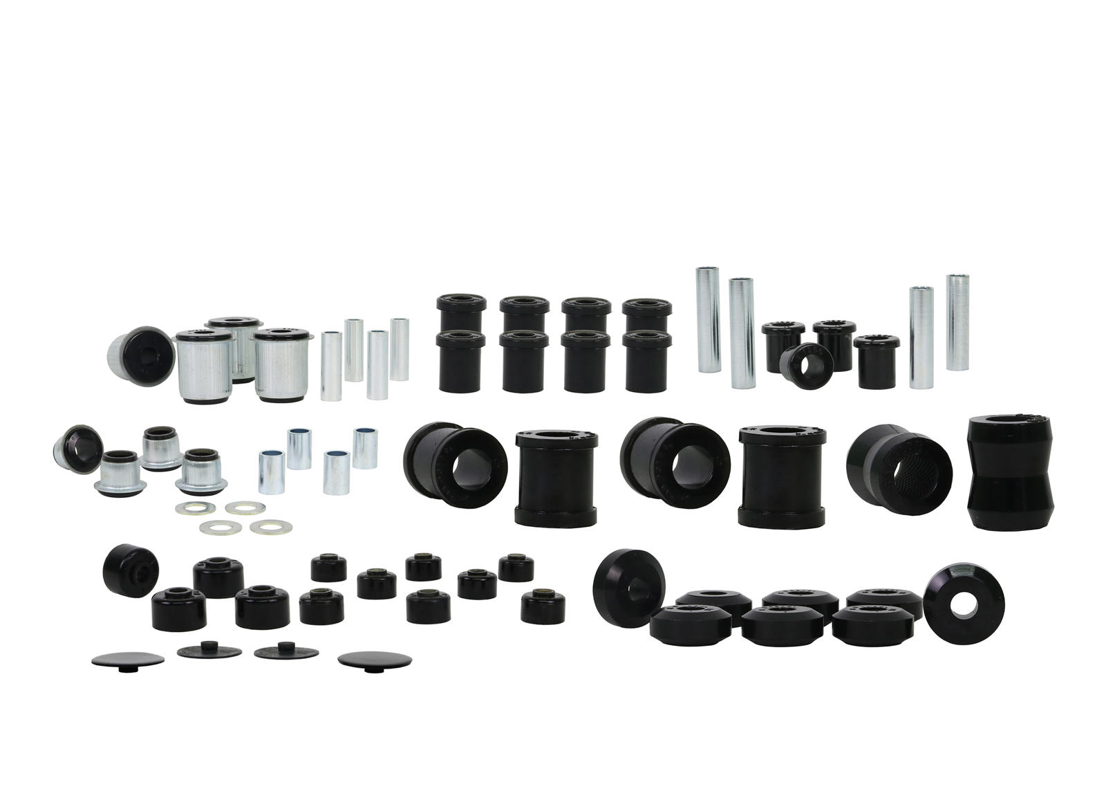 Front and Rear Essential Vehicle Bushing Kit to Suit Holden HQ-WB Ute, Van and Cab Chassis