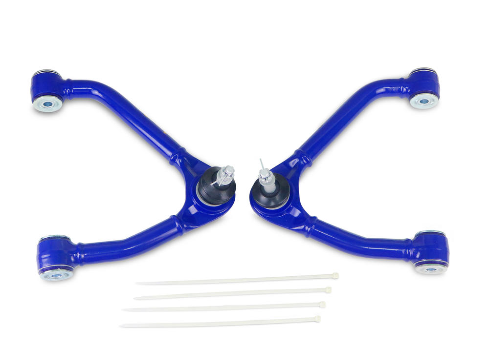 Front Fixed Offset Upper Control Arm Kit to suit Chevy Silverado 1500 4x4 & GMC Sierra 1500 4x4 2009-2018