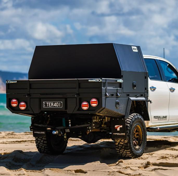 Teralume XGO Aluminium Canopy - Matte Black