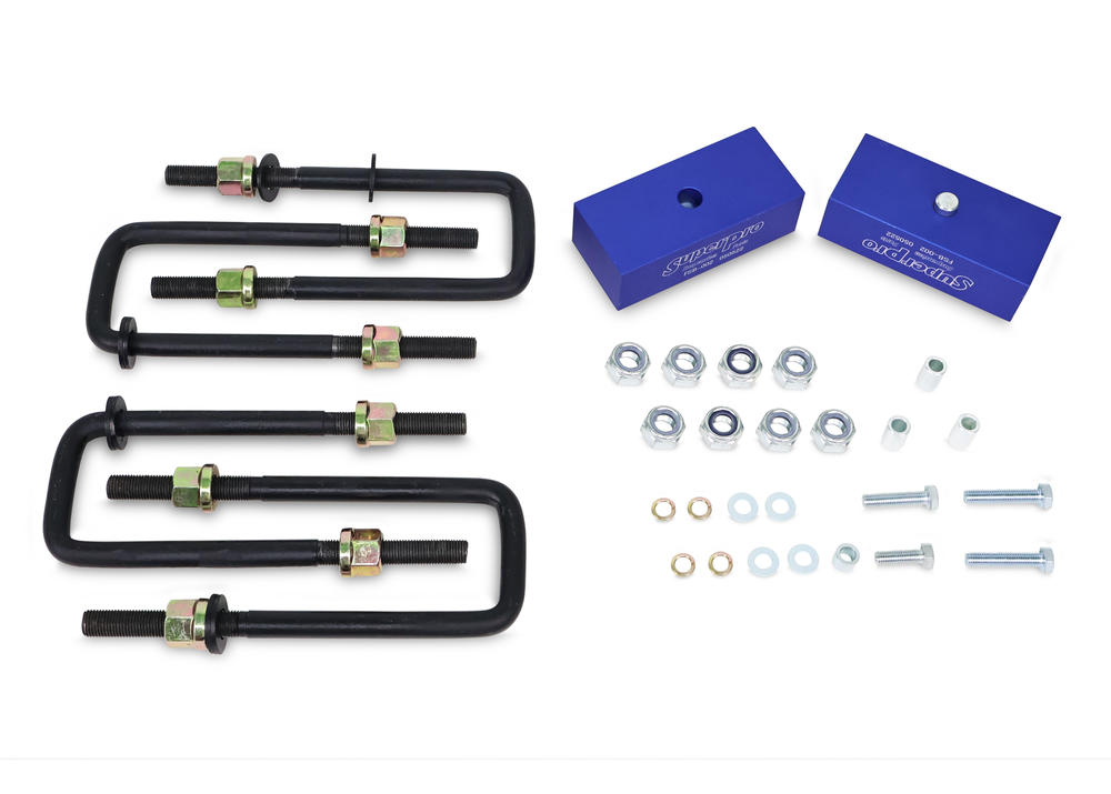 Rear Block Spacer Kit - Easy Lift Kit to suit Toyota Hilux GGN, GUN