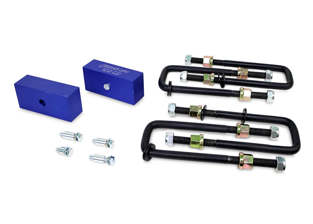 Rear Block Spacer Kit - Easy Lift Kit to suit Toyota Hilux GGN, GUN