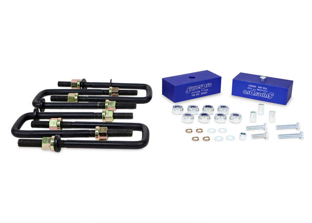 Rear Block Spacer Kit - Easy Lift Kit to suit Toyota Hilux GGN, GUN