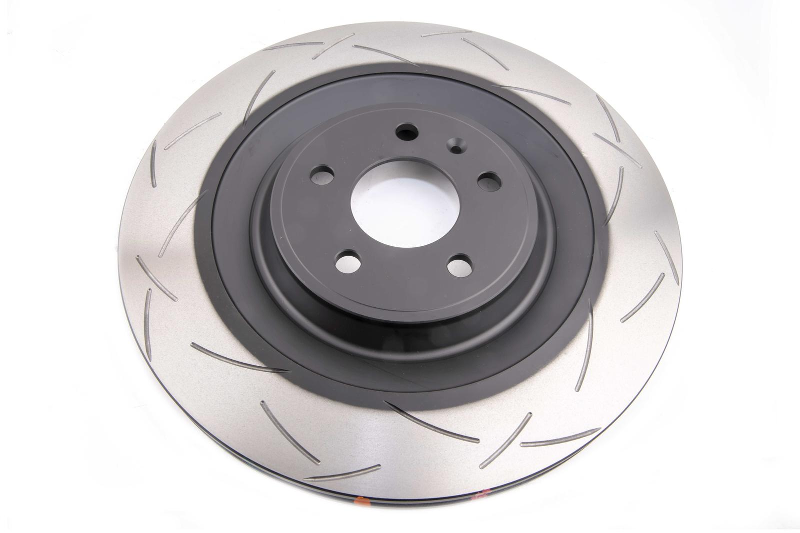 4X4 T3 Slotted KP Brake Disc to suit Porsche Macan 06/2014-on PR Code 2EK 18 Inch Rim Red Calipers R