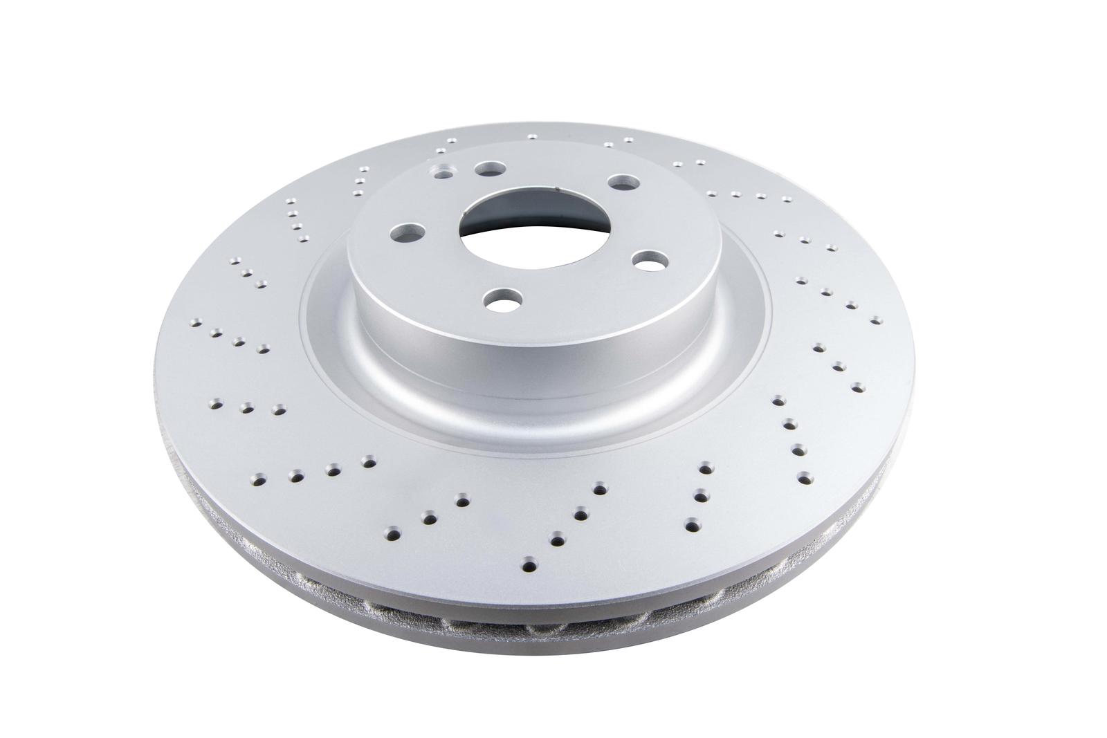 En-Shield OE Cross-Drilled, Dimpled HC Brake Disc to suit Mercedes E350 CDi & E400 S212 2013-2016 E400 & E500 W2