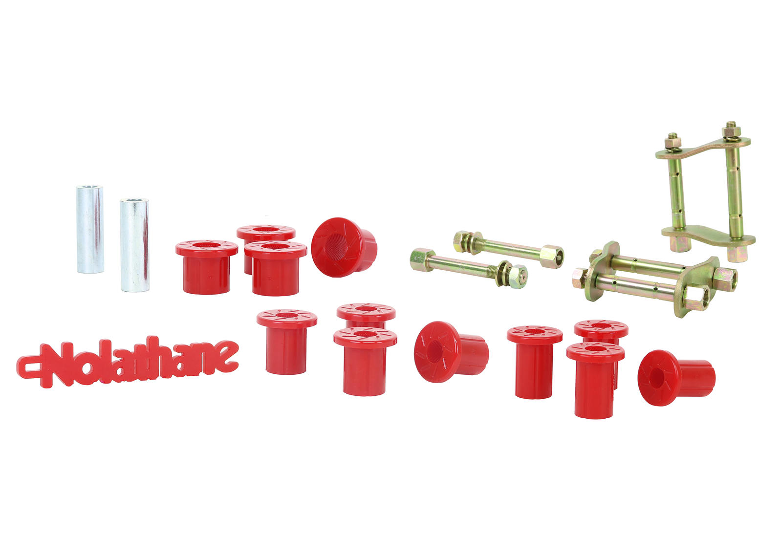 Rear  Leaf Spring - Bushing and Greaseable Shackle/Pin Kit