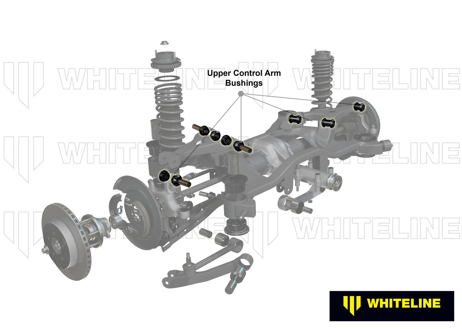 Rear Toe Control Arm - Bushing Kit Double Offset to Suit Nissan