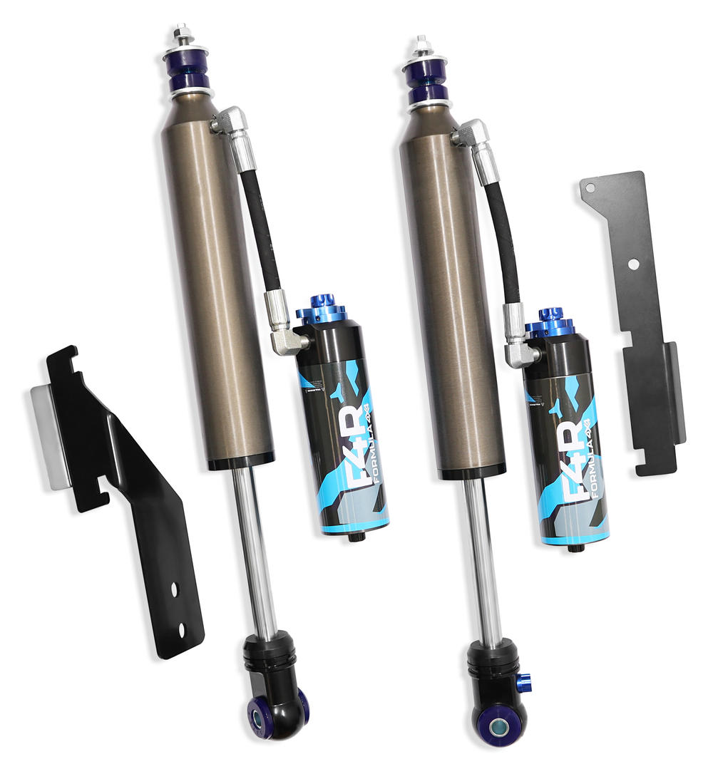 2 Inch 50mm Adjustable F4R Formula 4x4 Rear Shock Absorber Kit to suit Mitsubishi Pajero NM-NX 2000-2022