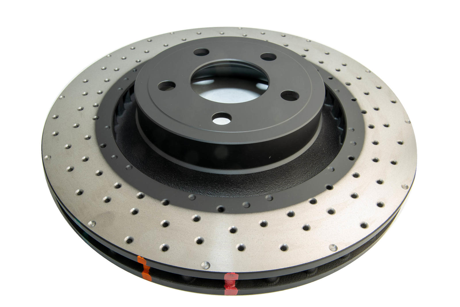 4000 Cross-Drilled, Dimpled KP Brake Disc to suit Ford Mustang 2015-on F
