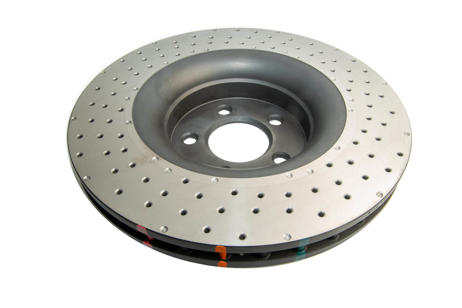 4000 Cross-Drilled, Dimpled KP Brake Disc to suit Ford Mustang 2015-on F