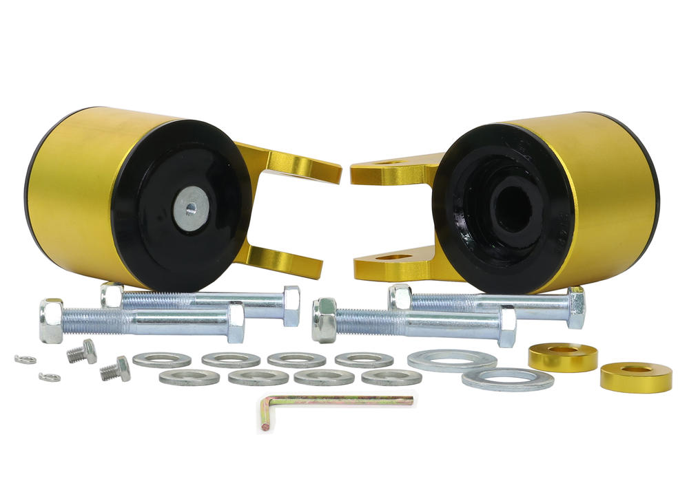 Front Lower Inner Rear Bushings Offset Caster Kit to Suit Ford Focus, Mazda3 and Volvo C30, S40