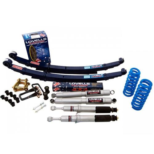 3600kg Lovells GVM (6200kg GCM) Upgrade Kit to suit Isuzu D-Max 2019-on & Mazda BT-50 2020-on