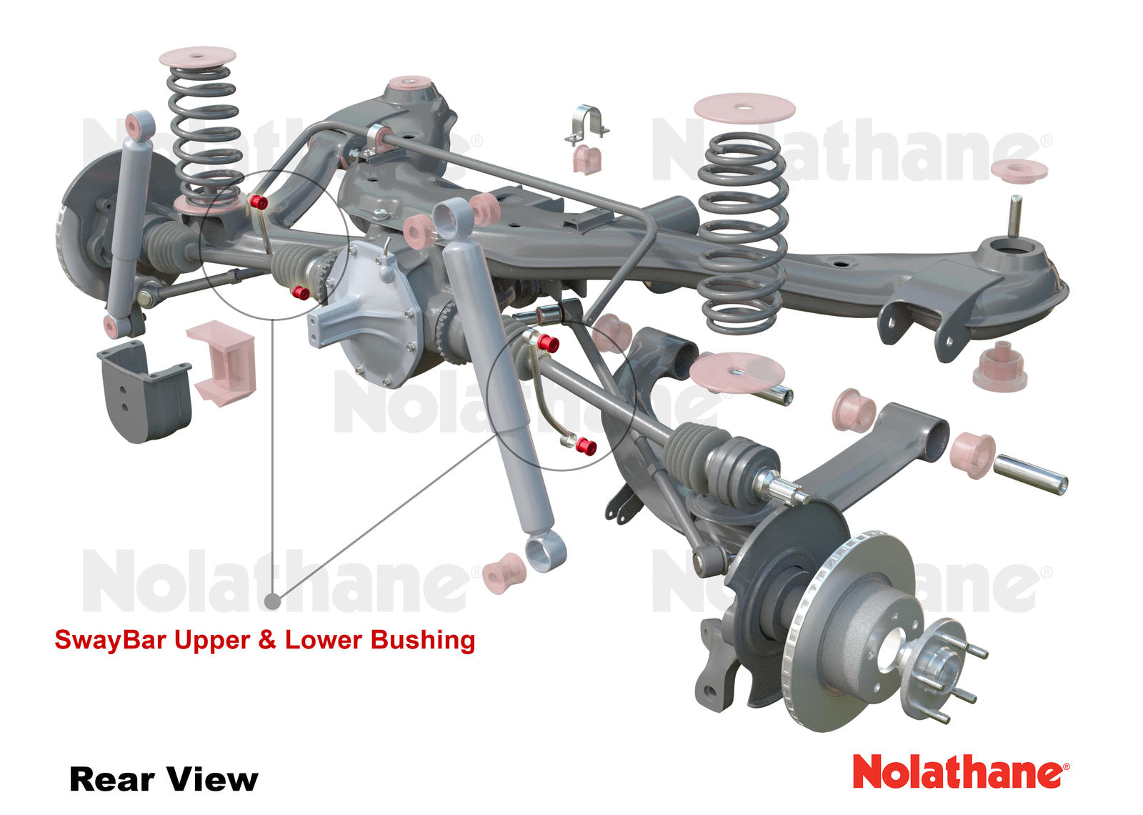 Rear Adjustable Sway Bar Link to Suit Holden Commodore VT, VX and HSV