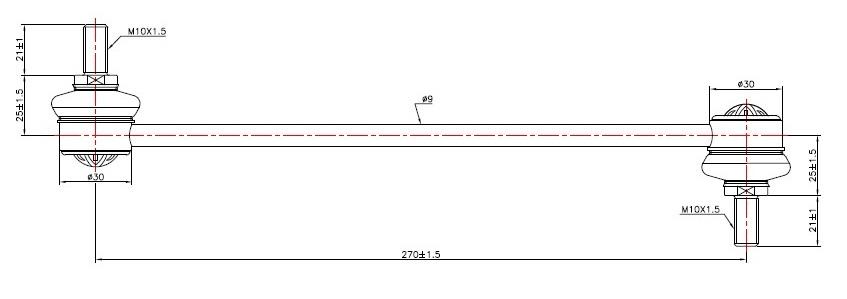Front Sway Bar Link to suit BMW 3 Series E46 & Z4 E85, E86
