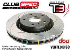 4X4 Survival 4000 T3 Slot KP Brake Disc to suit Toyota 100 LandCruiser 1998-2006 R