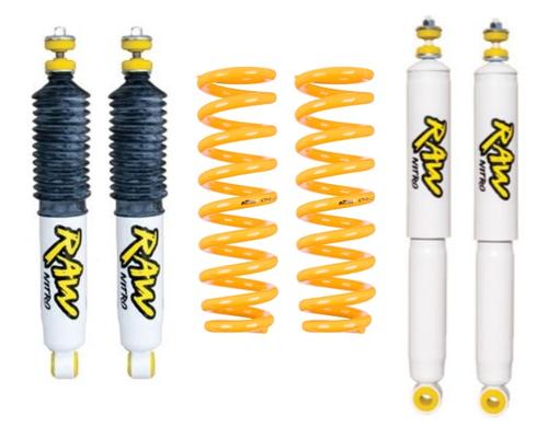 Go to 2 Inch 50mm RAW Nitro Lift Kit to suit Hyundai Terracan HP 2001-2007
