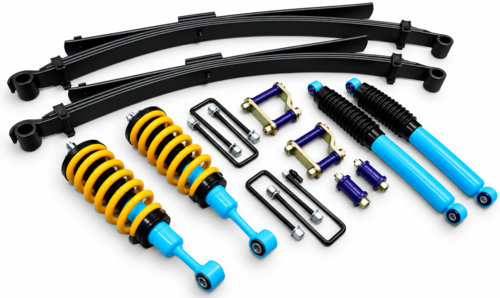 Go to 2 Inch 50mm Formula 4x4 Height Adjustable ReadyStrut Lift Kit to suit Mitsubishi Triton MV 2023-on & Nissan Navara D27 2026-on