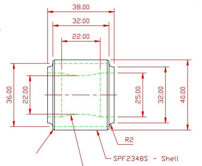 Front Shock Absorber Lower Bush Kit to suit Toyota, Lexus, Foton & Nissan