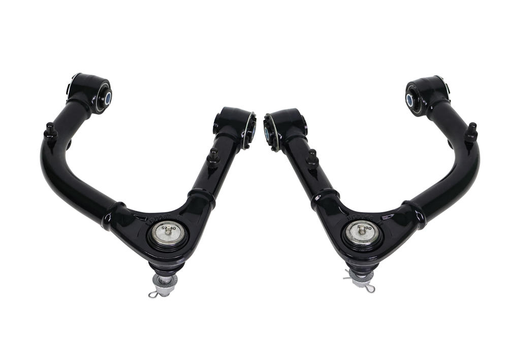 Offset Upper Control Arms for Correct Caster, Camber & Improved Clearance