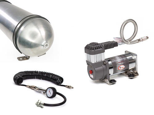 Go to 24v Air Supply System with AC8110-24 Heavy Duty Compressor, 3 Gallon Air Tank, Tyre Inflation Coil & Wand