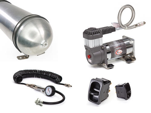 Go to 24v Dual Paddle Air Control Kit with Tyre Inflation using 3 Gallon Air Tank and Heavy Duty Compressor
