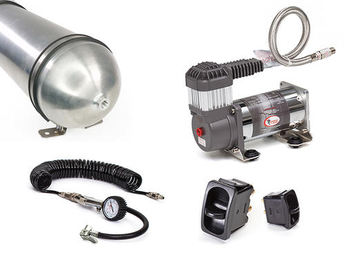 Go to Dual Paddle Air Control Kit with Tyre Inflation using 3 Gallon Air Tank and Heavy Duty Compressor