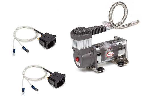 24v Dual Electric Paddle Air Control Kit with Heavy Duty Compressor (No Air Tank)