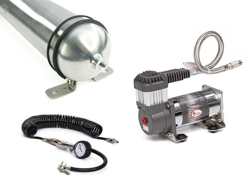 Go to 12v Air Supply System with AC8110 Heavy Duty Compressor, 1 Gallon Air Tank, Tyre Inflation Coil & Wand