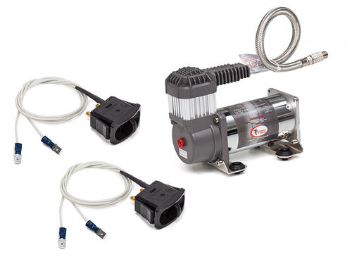 Dual Electric Paddle Air Control Kit with Heavy Duty Compressor (No Air Tank)