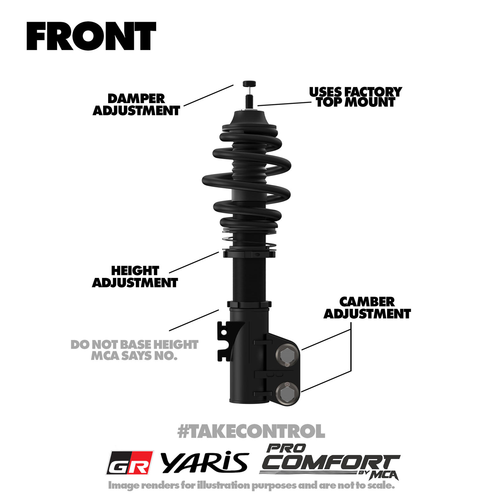 MCA Pro Comfort Kit to suit Toyota GR86