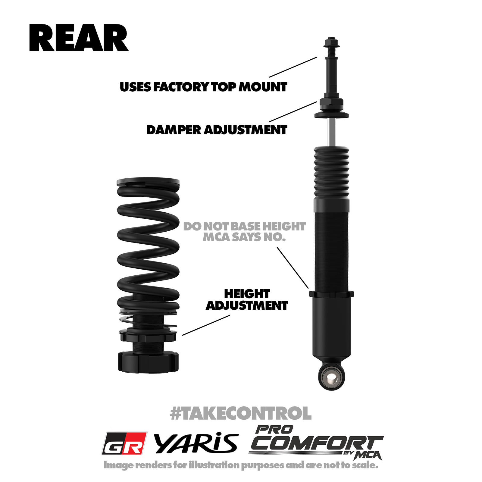 MCA Pro Comfort Kit to suit Toyota GR86