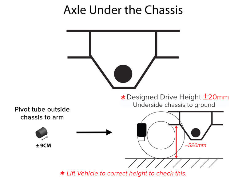 Air Suspension Helper Kit for AL-KO Torsion Springs