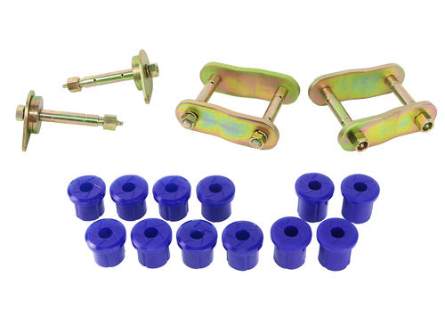 Go to Greasable Shackle and Bushing Kit to Suit Toyota LandCruiser 76, 78, 79 Series 2007-on