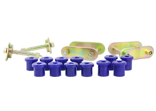 Go to Greasable Shackle and Bushing Kit to Suit Toyota LandCruiser 76, 78, 79 Series 2007-on