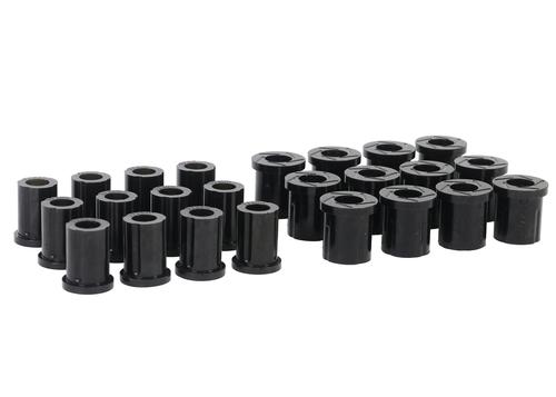 Front & Rear Heavy Duty Leaf Spring Bush Kit to suit Toyota Land Cruiser 43, 45 & 47 Series  1972-1980