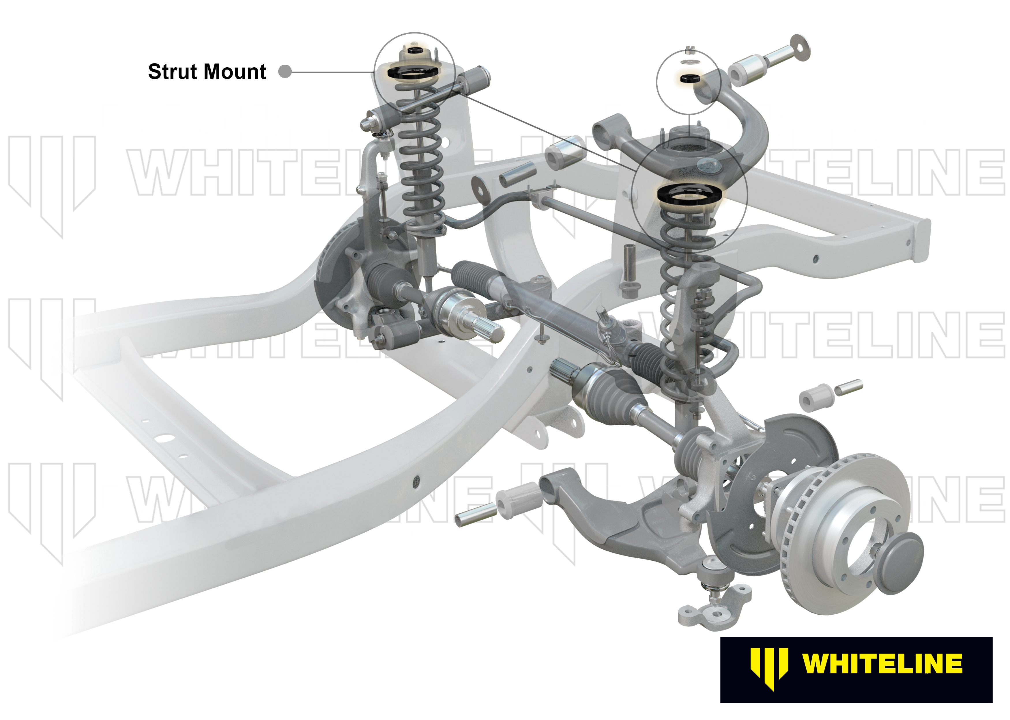 Strut Mount - Bushing Kit (Single)