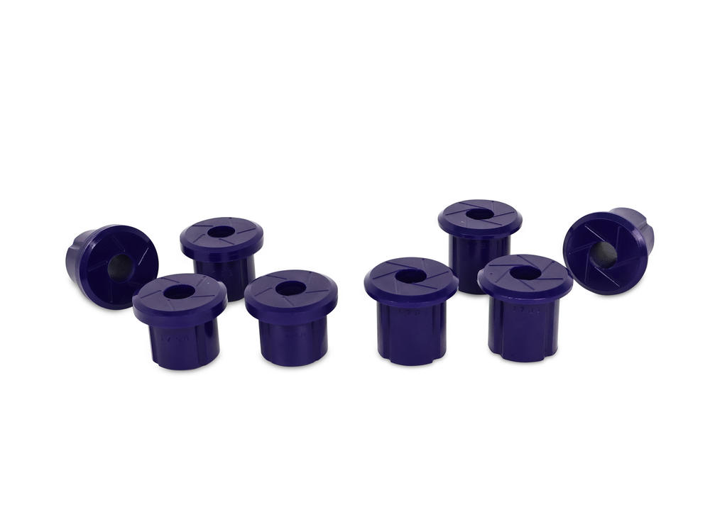Rear Leaf Spring - Rear Eye and Shackle Bushing Kit to Suit Toyota LandCruiser 74, 76, 78 79 Series