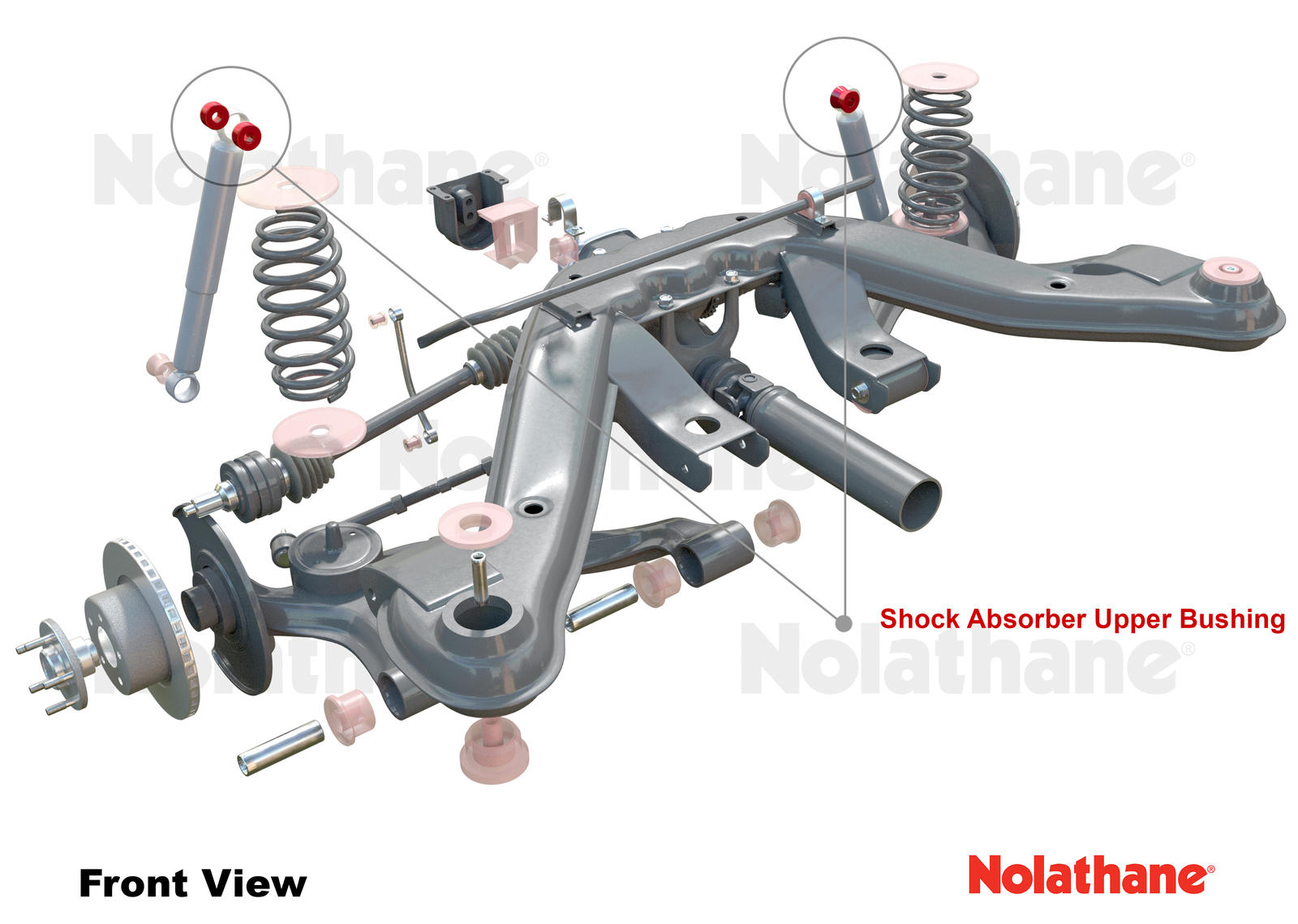 Rear Strut Mount - Kit to Suit BMW 3 Series, M3 and Z3