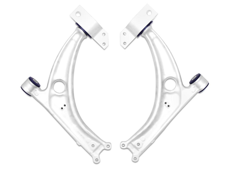 Front Lower Alloy Control Arm Kit excluding Ball Joints to suit VW Passat 2005-2010