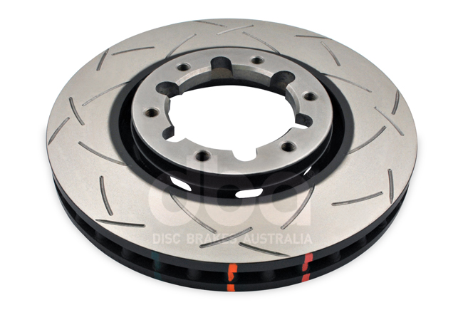4X4 Survival 4000 T3 Slot KP Brake Disc to suit Nissan Patrol GU Y61 2001-on F Reverse Mount