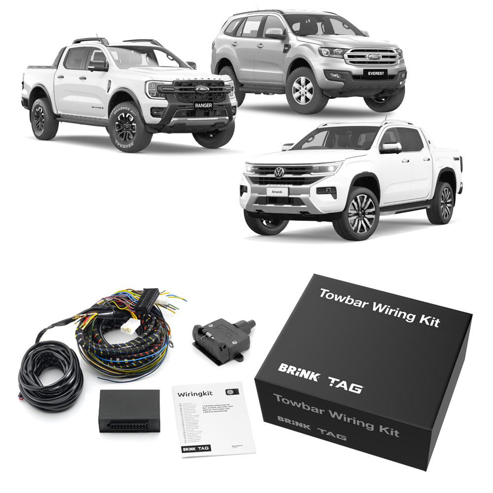 Brink TAG Direct Fit Wiring Harness to suit Ford Everest (07/2015 - on), Ford Ranger (01/2011 - 05/2022)