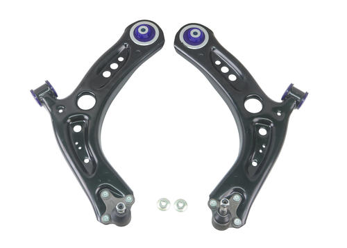 Go to Front Lower Offset Control Arm Kit including Ball Joints to suit Audi, Seat, Skoda & VW